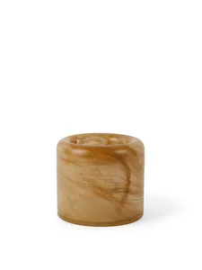 Teja large candle holder brown