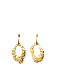 Grinda alette earring gold