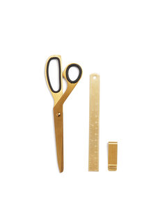 Peninsula office kit brass