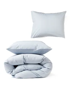 Montgomery double bed set blue 3 pcs