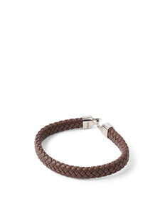 Grinda Lux Leather Bracelet Brown 