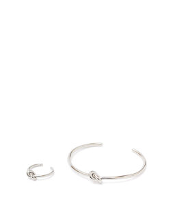 Grinda Knot armband och ring