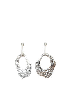 Grinda alette earring silver