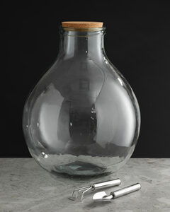 Planteringsterrarium - 100% återvunnet glas