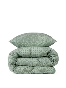 Verso bed set 2 pcs, green