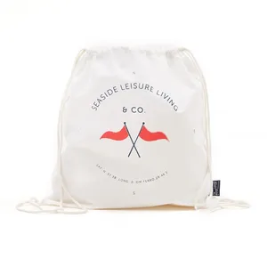 Cottonbag Seaside Flags - White