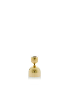 Droppen brass candle holder