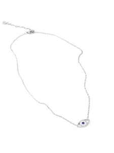 Grinda eleanor necklace silver