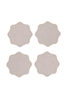 Sicily scallop underlägg, 4 st