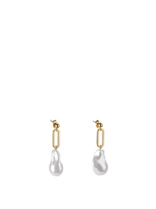 Grinda Valerie Earrings Gold/Pearl