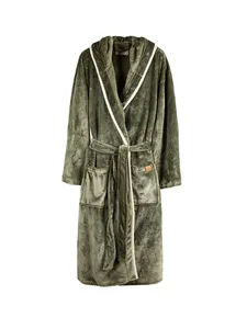 Louis luxury plush RPET robe 