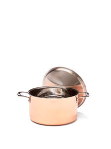 Baron copper saucepan