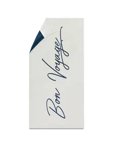 Bon Voyage beach towel  off-white