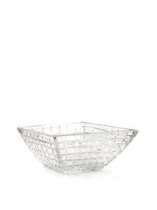 Renton glass square bowl