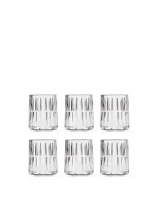 Hudson tumbler glas, 6 st