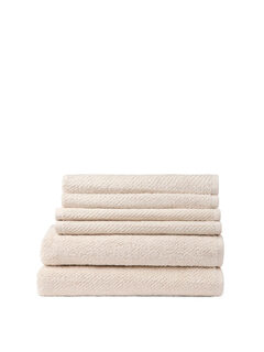 Montauk OCS ekologisk bomull handduksset, 6 delar