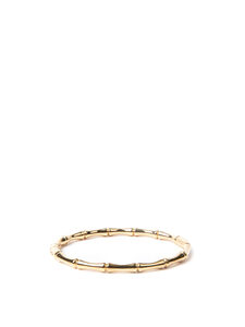 Grinda bamboo bangle, gold