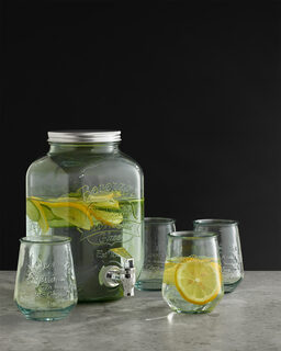 Drikkesett – 100 % resirkulert glass