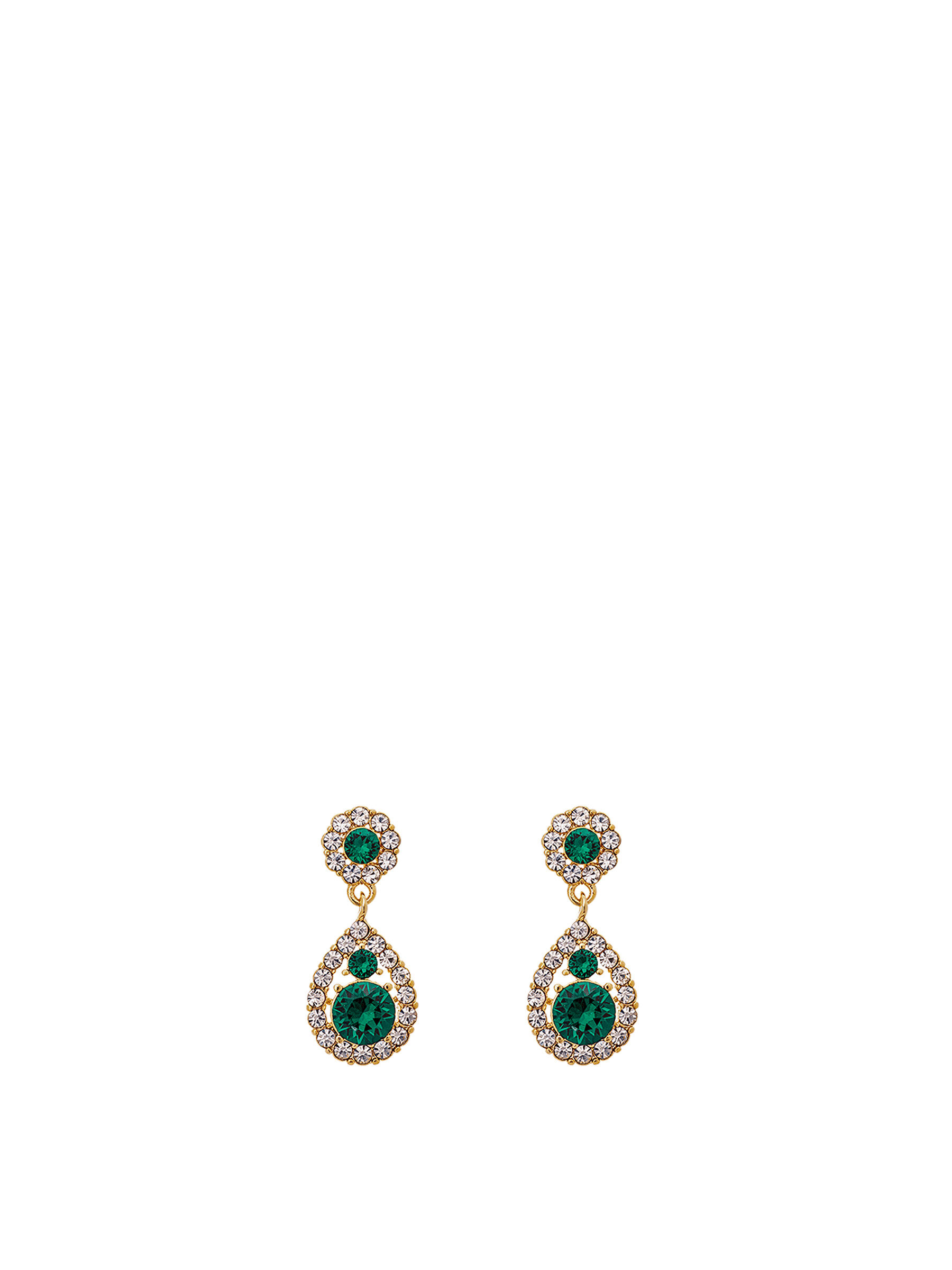 Petite Sofia earrings - Emerald